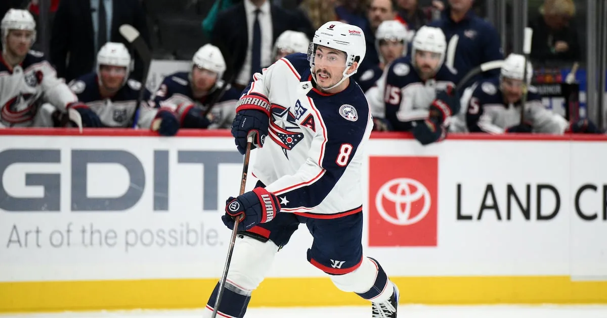 Columbus Blue Jackets’ Zach Werenski wins first Norris Trophy