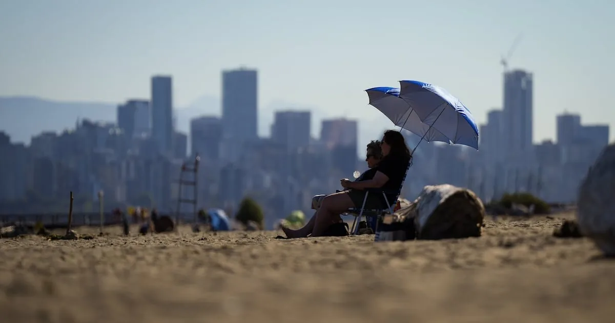 British Columbia communities experience record-high temperatures on Sunday