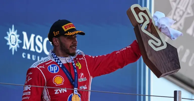 Barcelona-Catalunya GP sees Hamilton’s maiden Ferrari win and Antonelli’s retirement