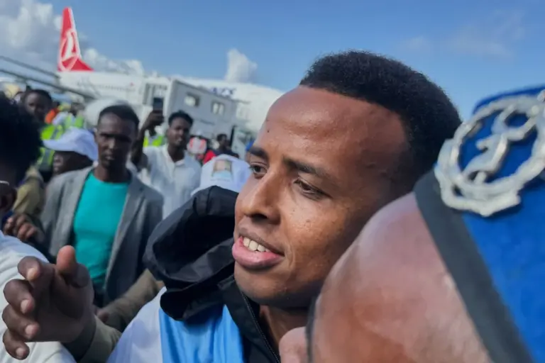 Somali referee denied U.S. entry for World Cup receives hero’s welcome