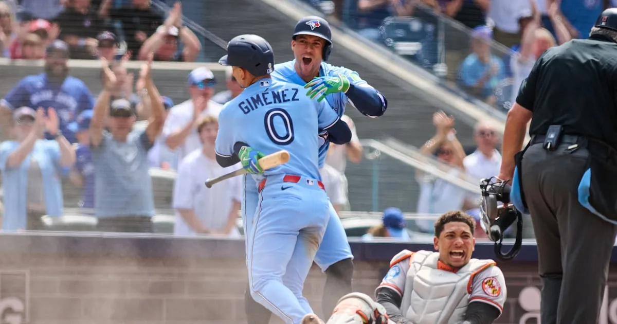 Toronto Blue Jays secure series victory over Orioles with sixth-inning rally