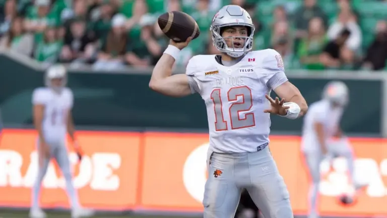Abbotsford: B.C. Lions quarterback Rourke practices with first team
