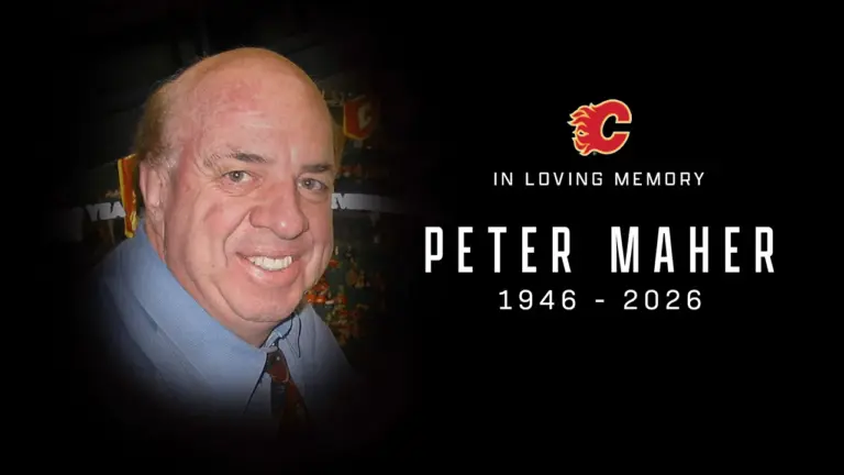 Calgary mourns Peter Maher, legendary voice of the Flames image 1