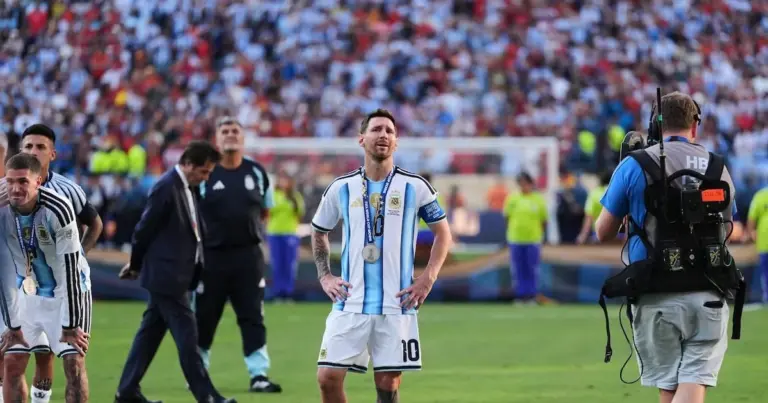 Messi hints at uncertain future in football following father’s passing