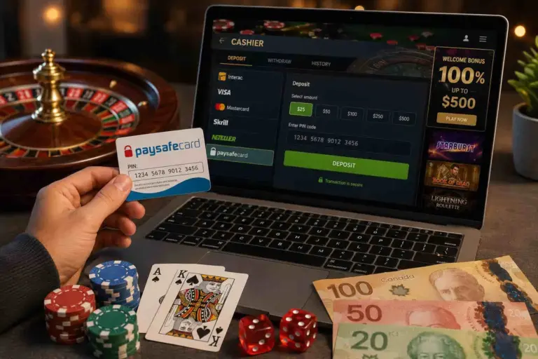 Best Paysafecard Casinos in Canada for Real Money 2026