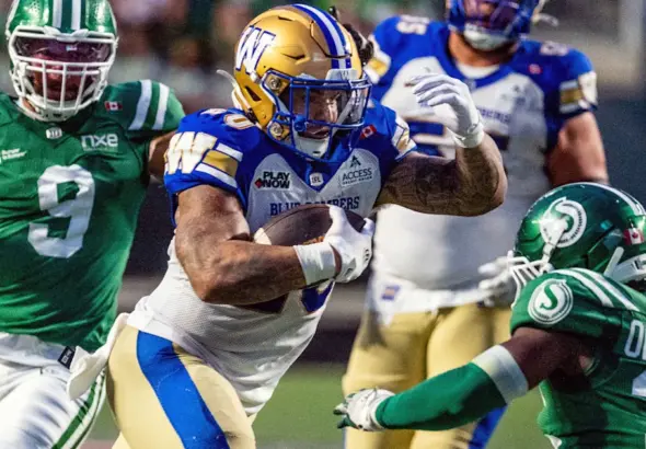 Winnipeg Blue Bombers Prepare for Banjo Bowl Rematch Against Saskatchewan Roughriders image 1