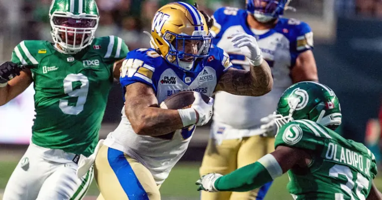 Winnipeg Blue Bombers Prepare for Banjo Bowl Rematch Against Saskatchewan Roughriders image 1
