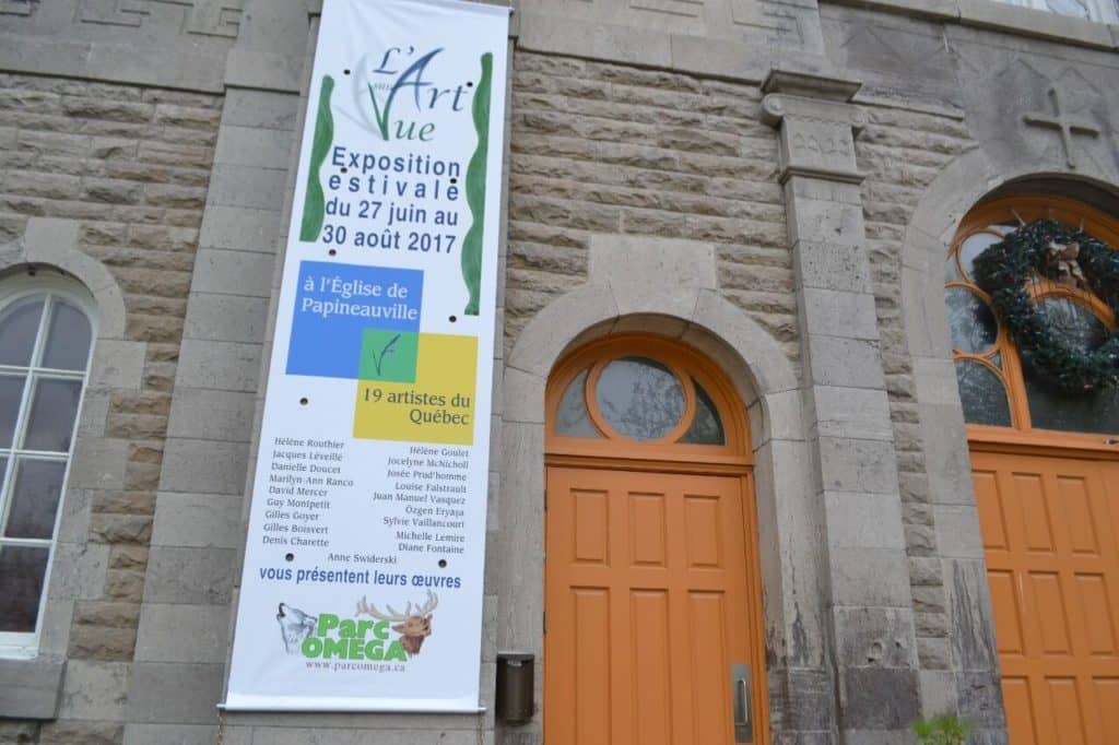 Peintures et sculptures à l’église de Papineauville