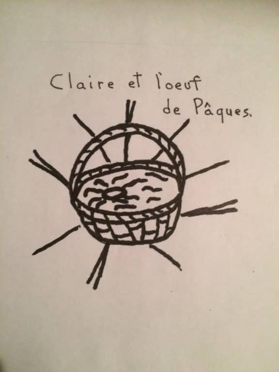 Claire et l’œuf de Pâques