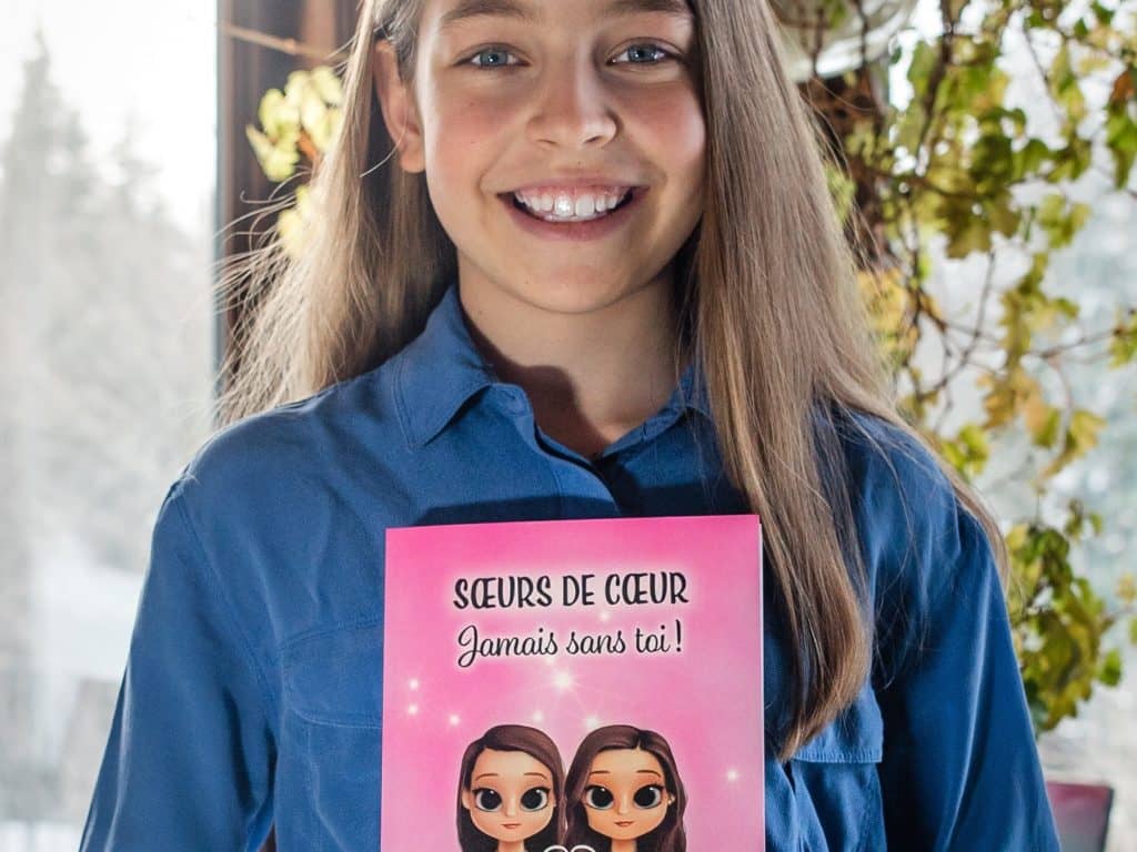 Une jeune auteur de 11 ans lance son livre à Lac-des-Plages