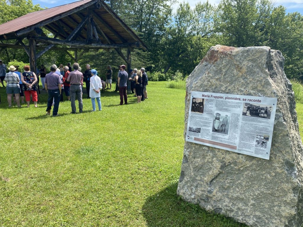 La Halte des chutes devient la Halte Marie-Frappier-Grosleau