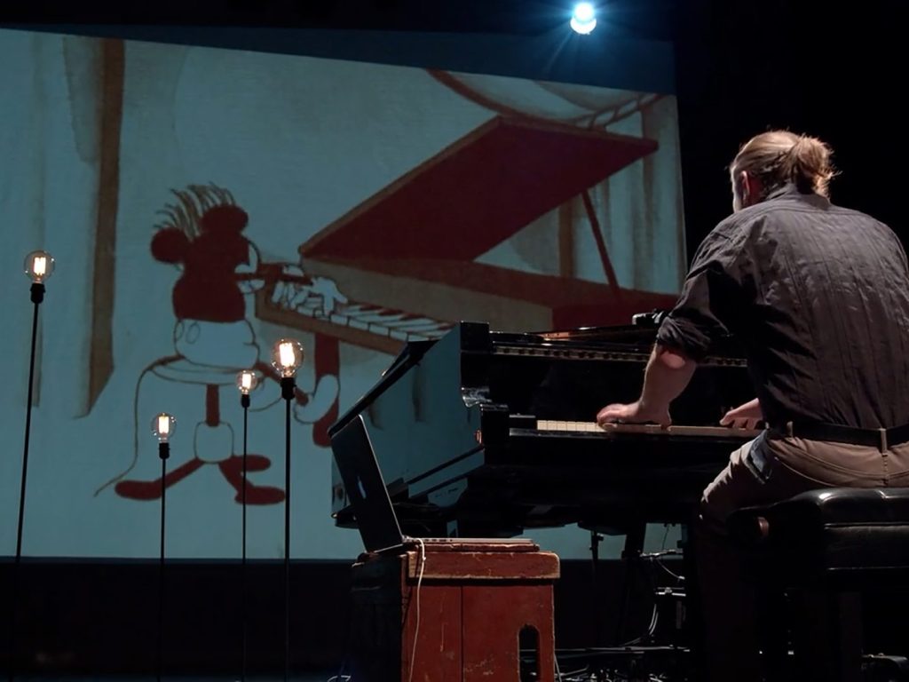 Spectacle de Ciné-Piano à Saint-André-Avellin