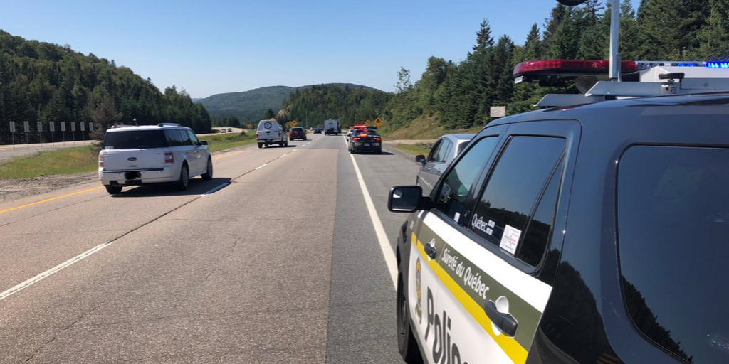 L’ensemble des policiers et la SAAQ sur les routes du Québec