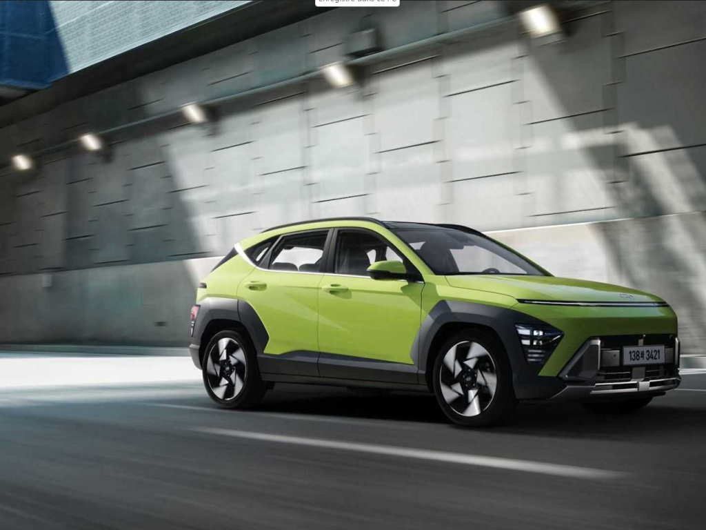 Hyundai Kona 2024 : les caractéristiques techniques annoncées en Corée du Sud