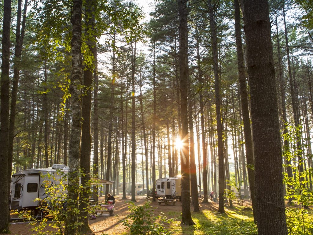 47 nouveaux emplacements de camping au centre touristique du Lac-Simon