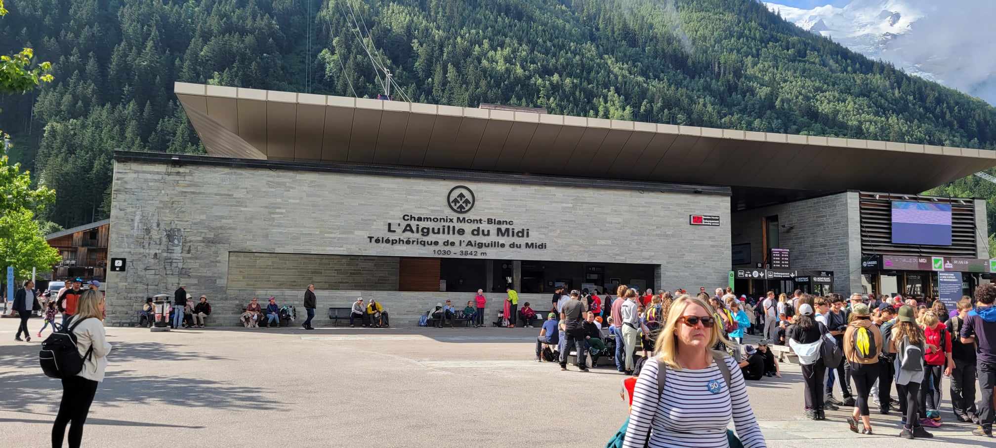 François Lanoie — Téléphérique de l'Aiguille du Midi — Alpes françaises