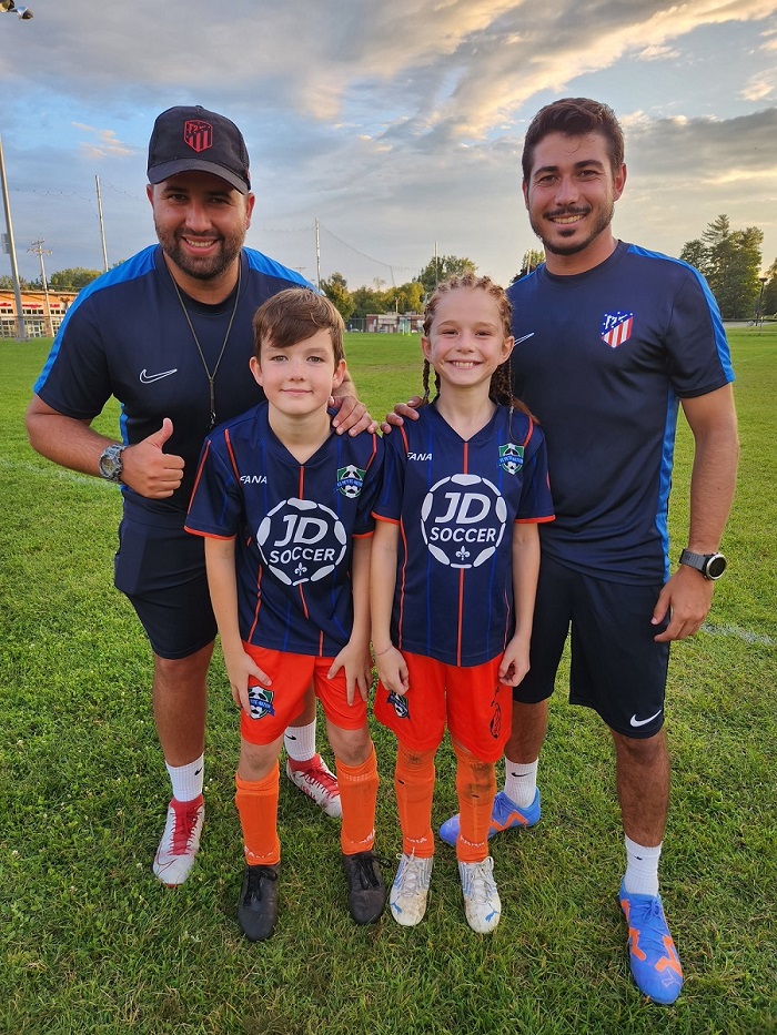 FC Petite-Nation: Collaboration with Atlético de Madrid and Coaching Ambitions